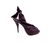 DIOR Scarpe con Tacco in Pelle Col. Viola Miss Dior Peep Toes 40