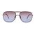 DIOR Occhiali da Sole Vintage in Metallo Col. Bordeaux Reflected