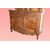 Credenza doppio corpo provenzale di fine 1800 in noce