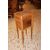 Mobiletto comodino francese stile Luigi XVI del 1800 in legno di noce con serrandina