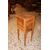 Mobiletto comodino francese stile Luigi XVI del 1800 in legno di noce con serrandina