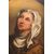 Olio su tela italiano di 1800 ispirato a Federico Barocci (1535 - 1612)