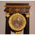 Orologio da tavolo francese stile Carlo X in bosso e legno ebanizzato del 1800