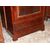 Armadio stile Direttorio ad 1 porta in legno di mogano e piuma di mogano XIX secolo