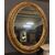  SPECC539 - Specchiera ovale dorata, epoca '800, misure cm L 105 x H 130 