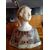 Mezzobusto di donna in alabastro del 1800 francese 
