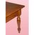 Grande tavolo rustico italiano del 1800 in legno di olmo