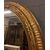  SPECC539 - Specchiera ovale dorata, epoca '800, misure cm L 105 x H 130 