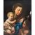 Dipinto su tela " Madonna con Bambino e San Giovannino " - atelier CARLO CIGNANI 