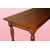 Grande tavolo rustico italiano del 1800 in legno di olmo