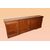 Credenza servante inglese stile Vittoriano del 1800 in legno di mogano 2 metri e 80 4 ante