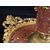 Centrotavola antico Napoleone III in marmo e bronzo dorato. Francia XIX secolo.