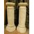 DARS658 - Coppia di colonne in cotto, epoca '800. Misurano diametro cm 30 x H 77