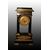 Orologio francese stile Impero del 1800 in legno ebanizzato con bronzi