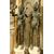  DARS657 - Coppia di statue in legno, epoca '800, misura cm L 35 x H 104  