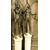  DARS657 - Coppia di statue in legno, epoca '800, misura cm L 35 x H 104  