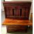 Secretaire Nord Europa Biedermeier del 1800 in mogano e piuma di mogano