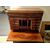 Secretaire Nord Europa Biedermeier del 1800 in mogano e piuma di mogano