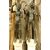  DARS657 - Coppia di statue in legno, epoca '800, misura cm L 35 x H 104  