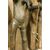  DARS657 - Coppia di statue in legno, epoca '800, misura cm L 35 x H 104  