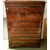 Secretaire Nord Europa Biedermeier del 1800 in mogano e piuma di mogano
