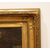 Antico quadro del 1800 francese Scena di interni olio su tela 