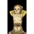 Coppia di vasi in maiolica decorati con putti in ambiente agreste.Ginori