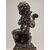 Amorino con frecce, scultura in argento