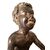 Scultura raffigurante moro con vassoio