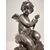 Amorino con frecce, scultura in argento