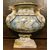  DARS659 - Vaso in ceramica con angioletti, misure cm L 52 x H 53 x P 28  