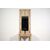 Consolle con specchiera neoclassica in legno intagliato, laccato e dorato, Napoli, primi anni del XIX secolo