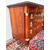 CASSETTONE STILE IMPERO LASTRONATO IN NOCE RESTAURATO cm L131xP60xH89