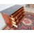 CASSETTONE STILE IMPERO LASTRONATO IN NOCE RESTAURATO cm L131xP60xH89