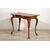 Tavolino consolle in legno di olmo, metà XVIII secolo, Nord Italia, Epoca Barocchetto