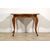 Tavolino consolle in legno di olmo, metà XVIII secolo, Nord Italia, Epoca Barocchetto