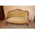 Salotto Luigi XV con bronzi in legno di Bois de Rose Divano 2 Poltrone e 2 Sedie
