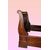 Grande letto francese del 1800 stile Carlo X in legno di noce