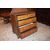 Piccolo cassettone comoncino inglese del 1700 stile Queen Anne in legno di noce