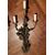 punti luce appliques ferro dorato