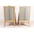 Coppia poltrone bergere francesi stile Luigi XV laccate