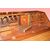Classica ribaltina inglese del 1800 stile Vittoriano in legno di mogano con intarsi