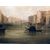 Una coppia rara delle vedute di Venezia, olio su tela