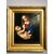 Madonna del late, olio su tela del '700