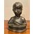 Busto di un ragazzo giovane, bronzo 