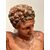 Grande busto di "APOLLO" in terracotta