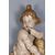 Scultura di legno "Putto degustando miele"