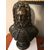 Busto di bronzo di un cavaliere con la croce di Malta