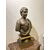 Busto di legno di un giovane Imperatore Romano