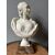 Busto di marmo bianco "Madame de Pompadour"